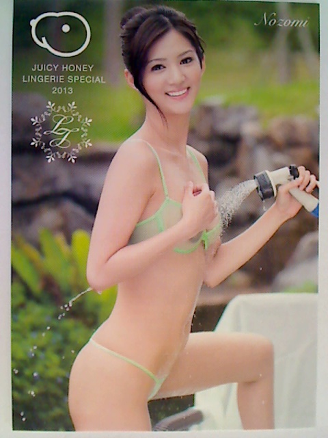 Nozomi Aso 2013 Juicy Honey Lingerie Card #14
