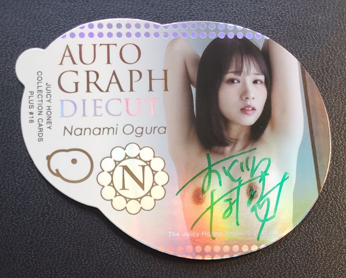 Nanami Ogura 2022 Juicy Honey Plus #16 * Die-Cut Auto #d 04/30